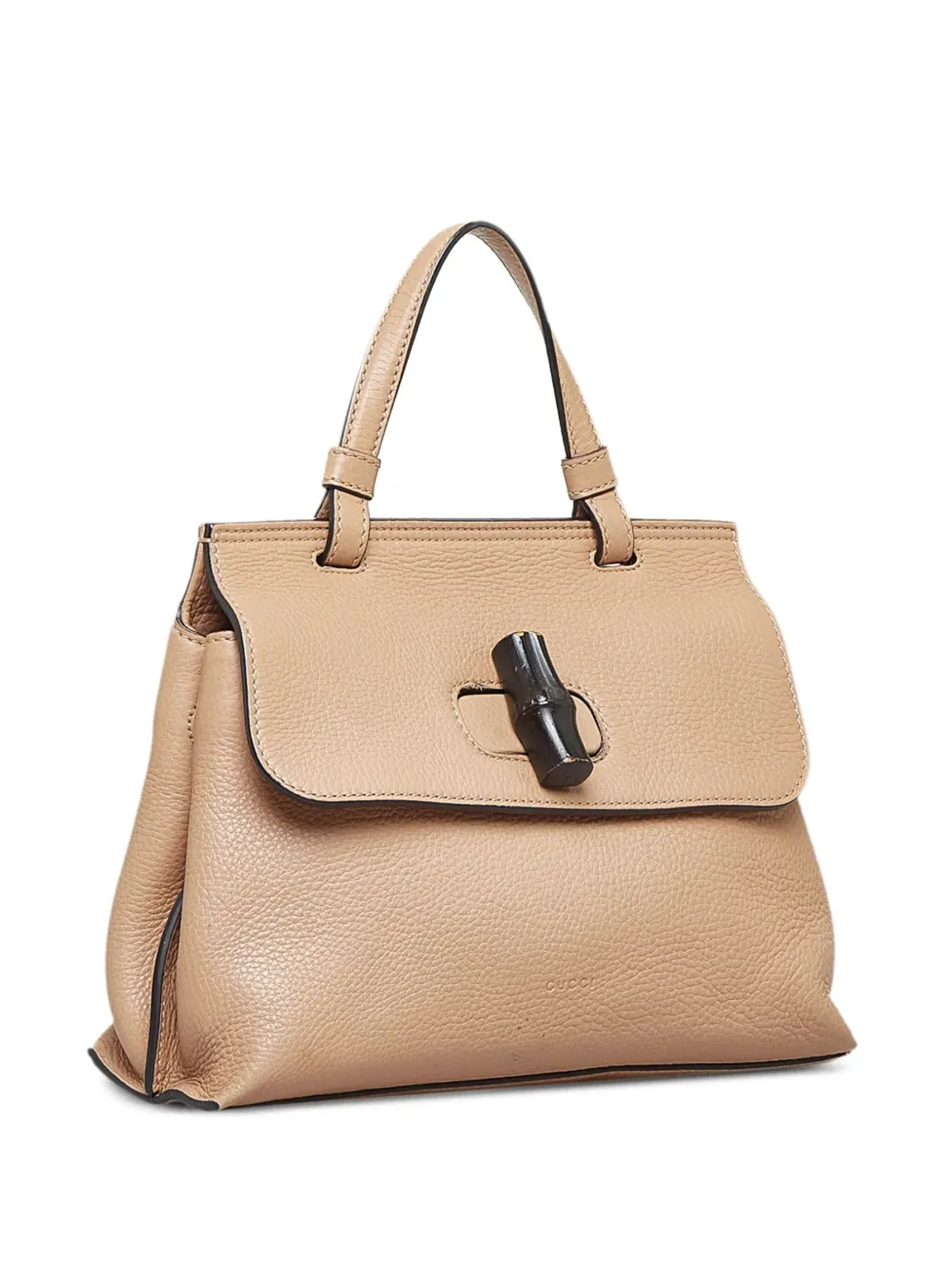 Gucci Pre-Owned バンブーライン 小型デイリ―サッチェルバッグ - ブラウン - 画像3