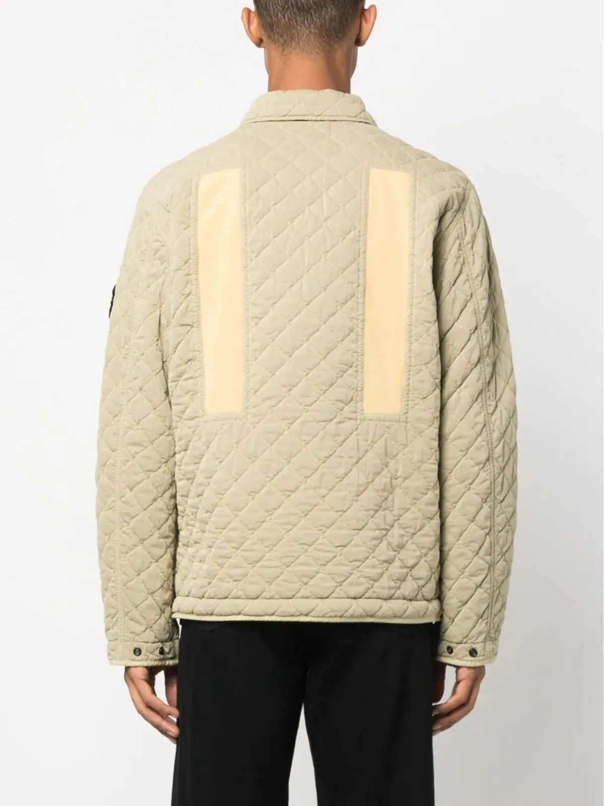 Stone Island キルテッド プレススタッド式 ボンバージャケット - 画像4