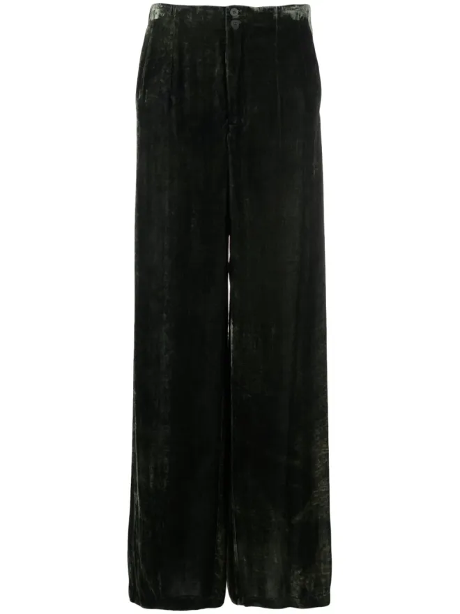 Gentry Portofino Gentry Portofino ベルベット風ワイドレッグパンツの商品画像