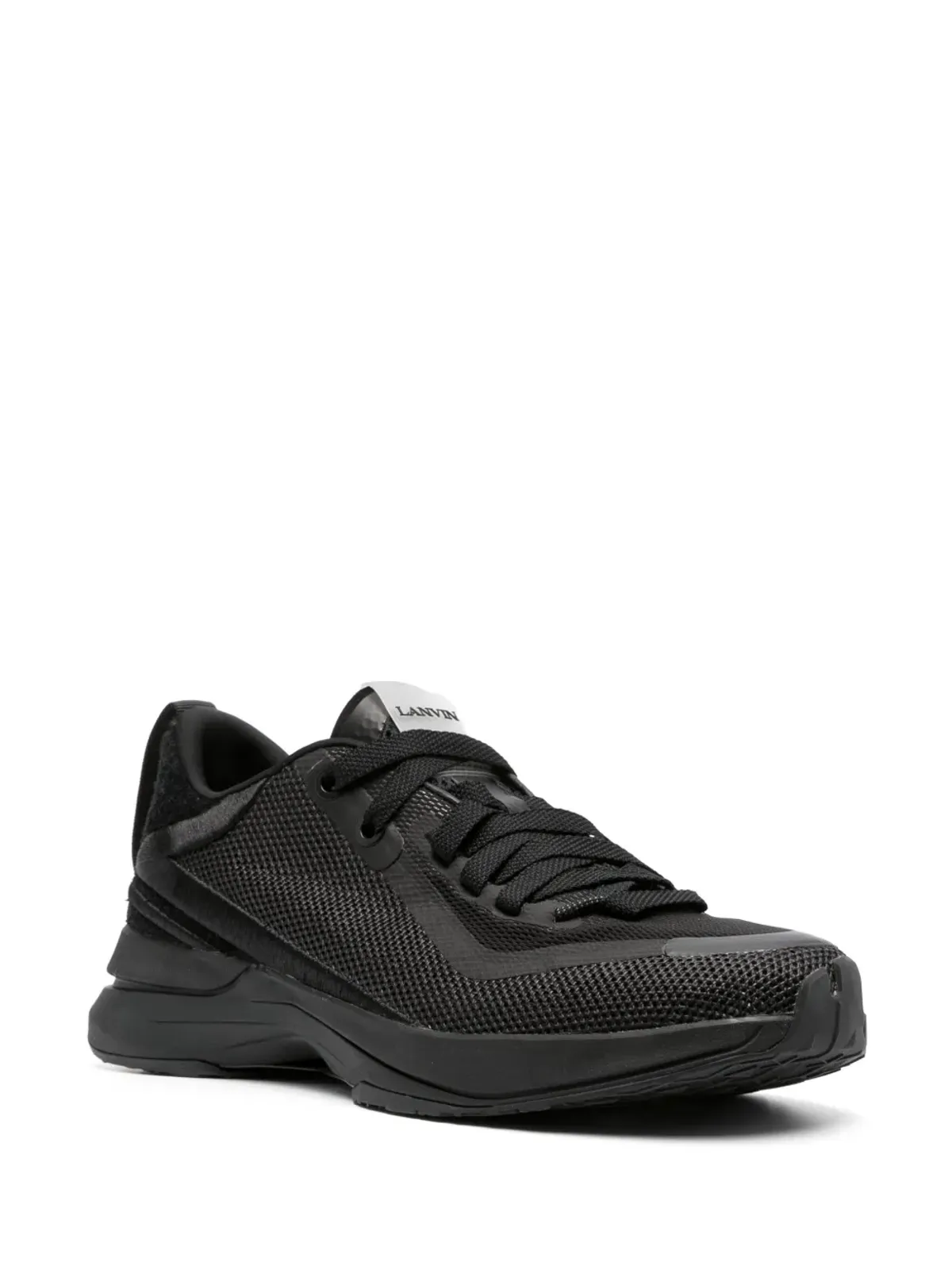 Lanvin ロゴディテール メッシュスニーカー - 画像2