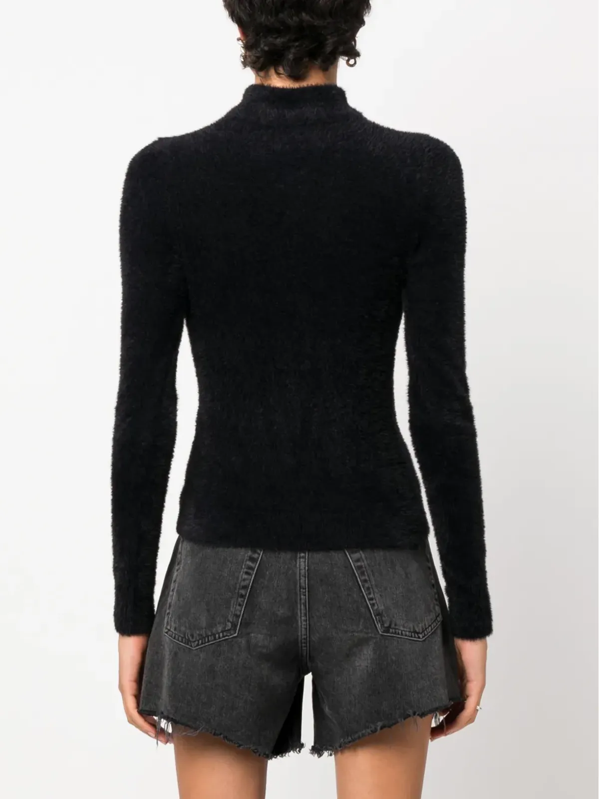 MARANT ÉTOILE Mayers フェイクファー カットアウト ジャンパー - 画像4