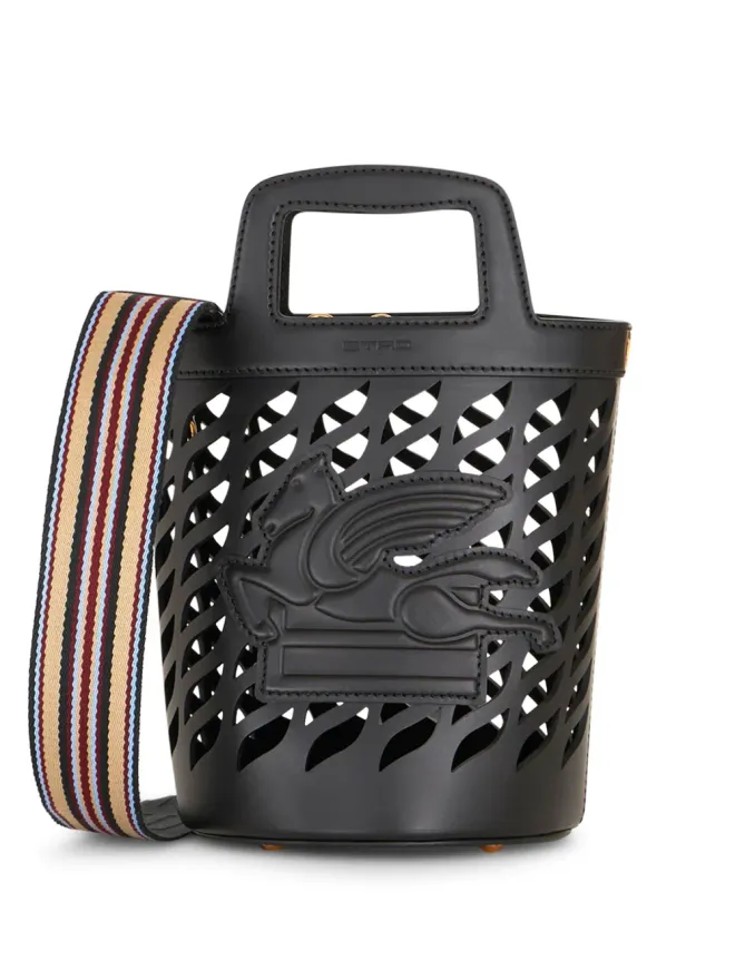 ETRO ETRO Coffa leather bucket bag - Blackの商品画像