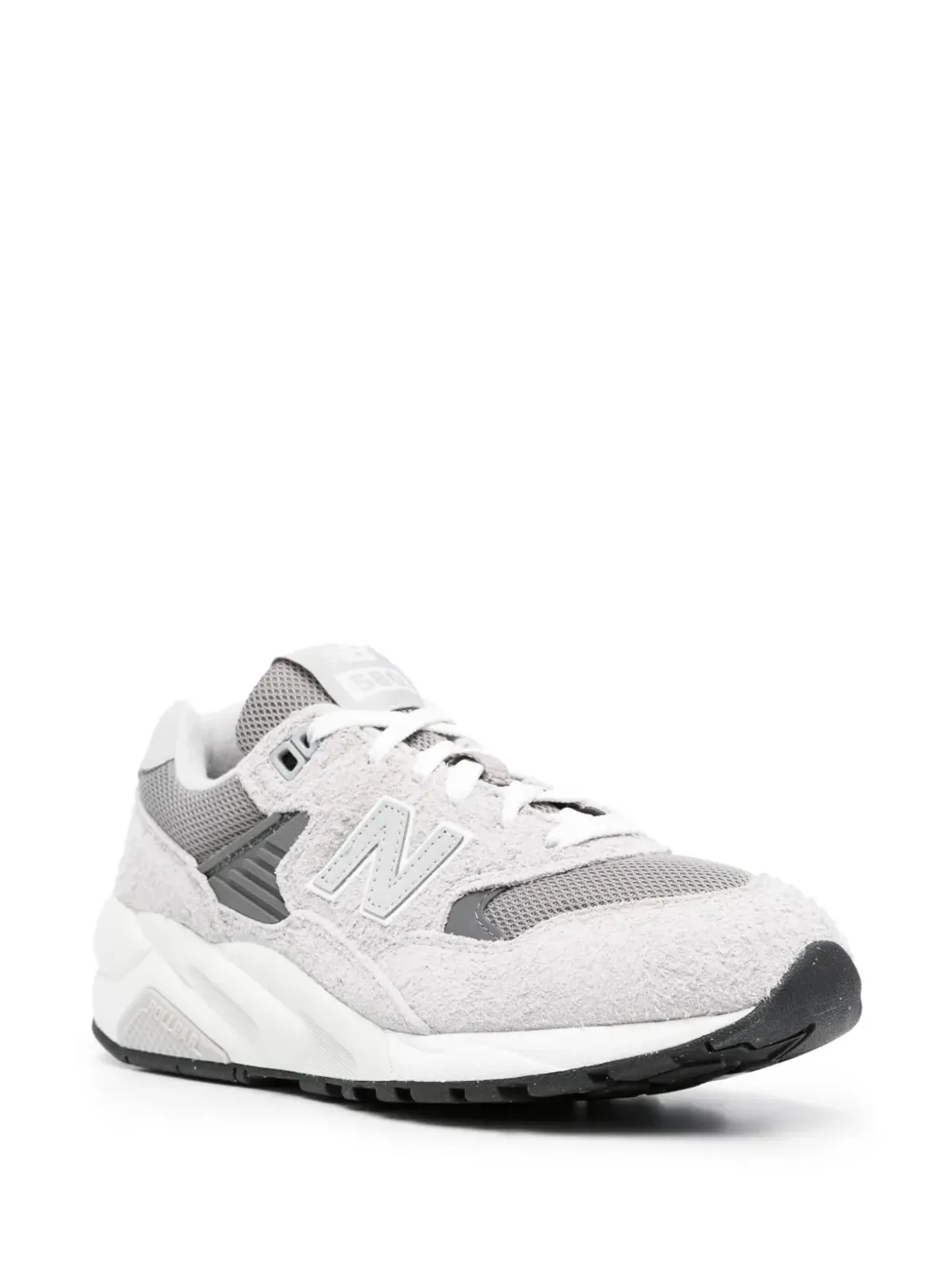 New Balance 580パネルドスニーカー（グレー） - 画像2