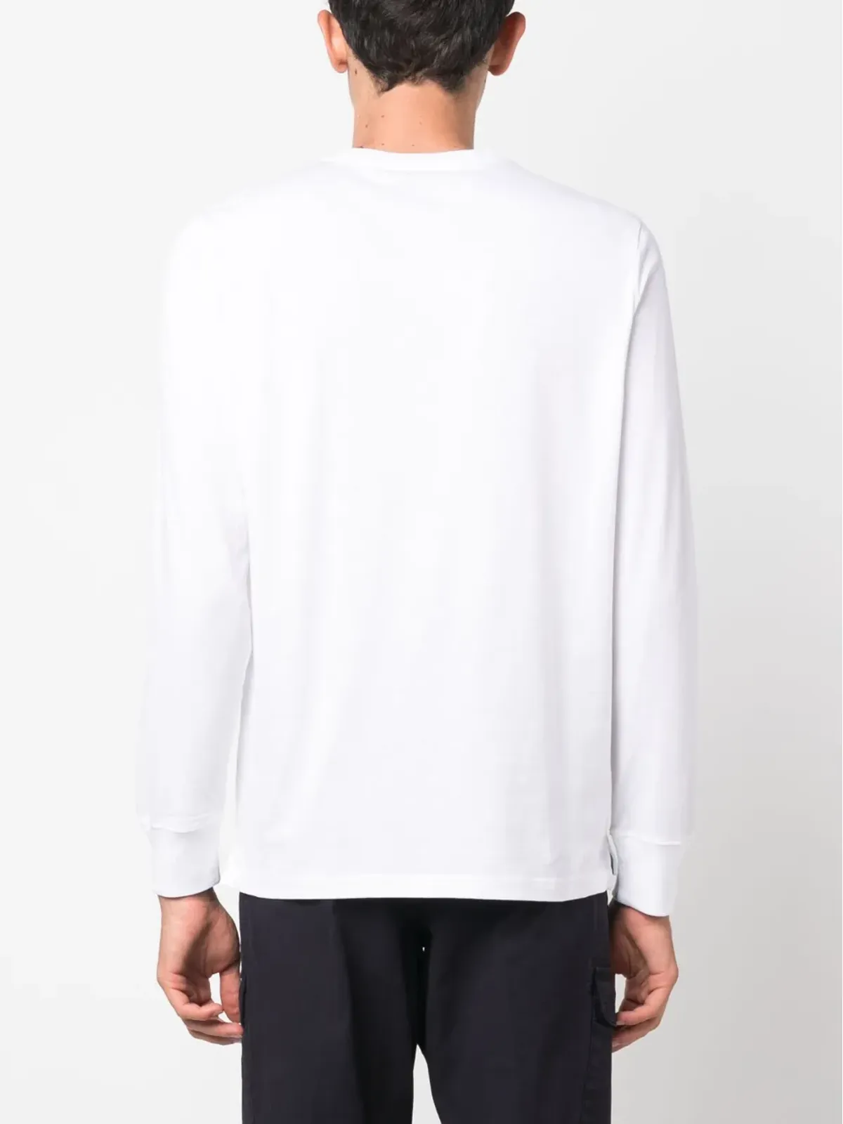 PS Paul Smith ゼブラモチーフ コットン Tシャツ - White - 画像4