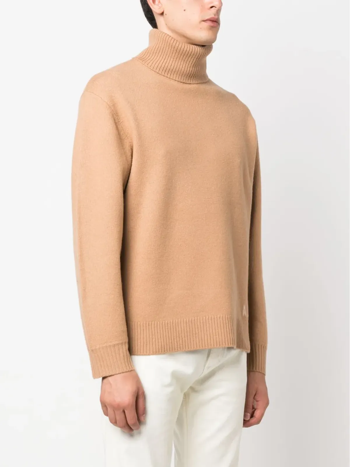 A.P.C. ロゴプリント ウール ジャンパー - 画像3