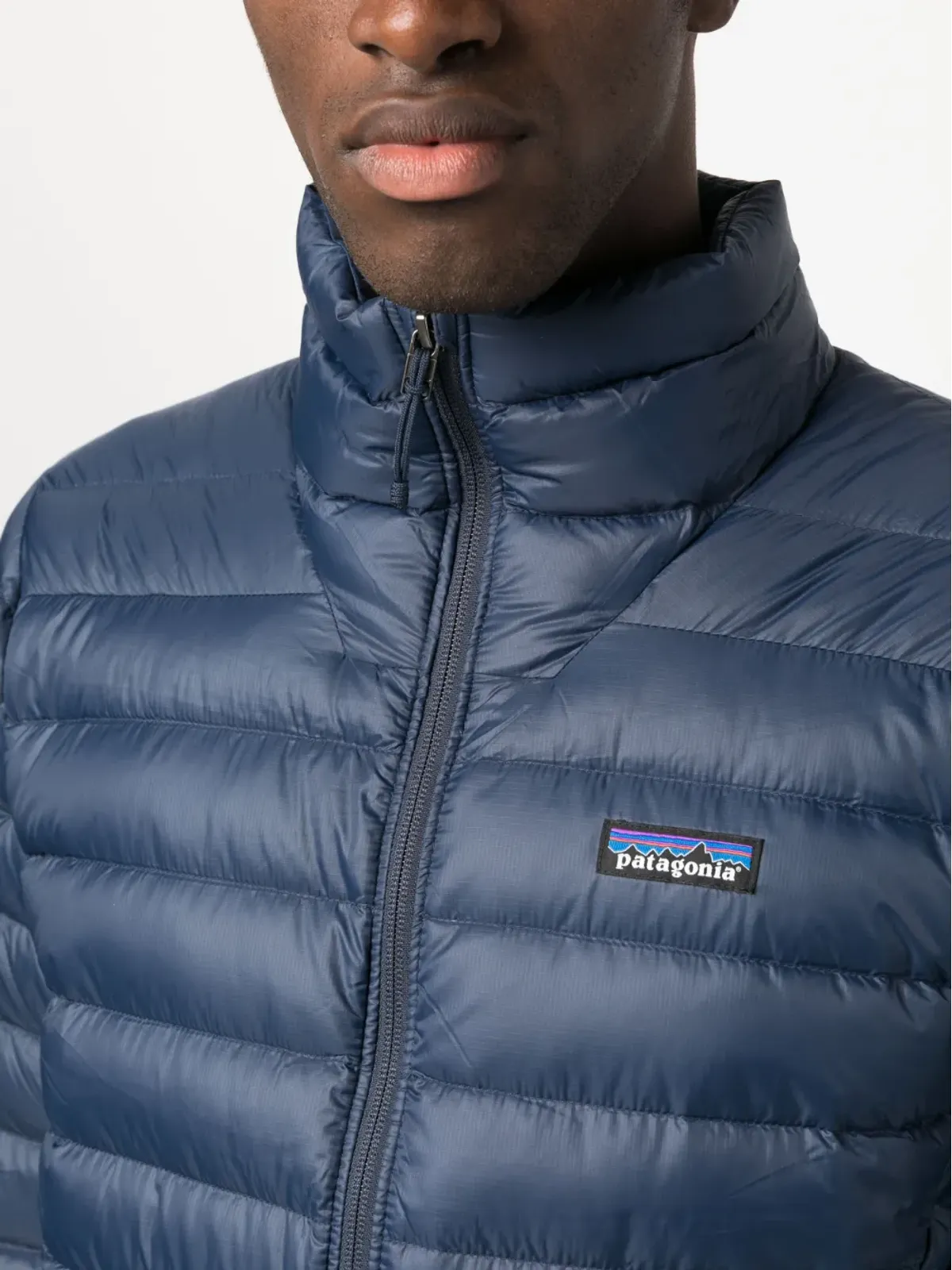 Patagonia ロゴパッチ フェザーダウンジャケット - 画像5