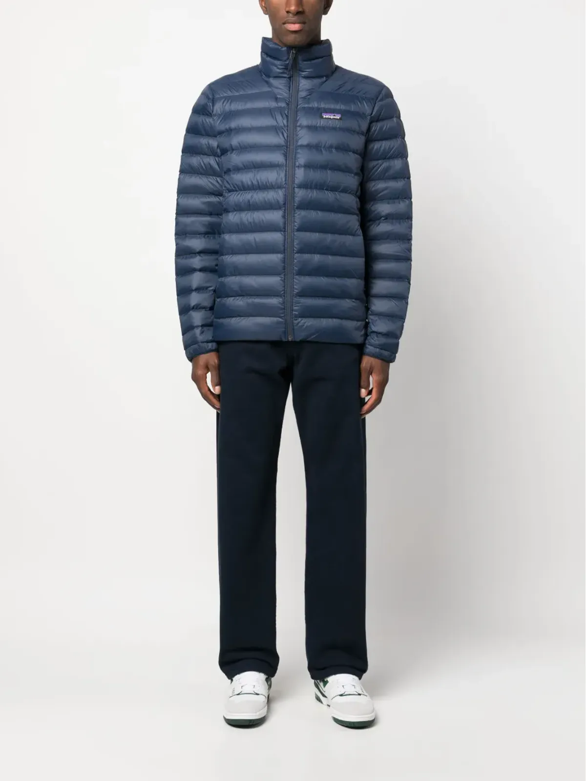 Patagonia ロゴパッチ フェザーダウンジャケット - 画像2