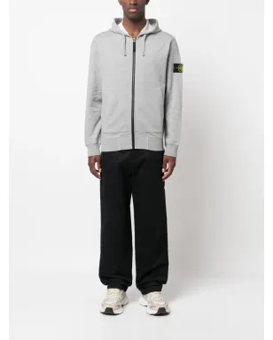 Stone Island コンパスモチーフ ドローストリング コットン フーディー - サムネイル2