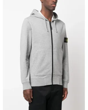 Stone Island コンパスモチーフ ドローストリング コットン フーディー - サムネイル3
