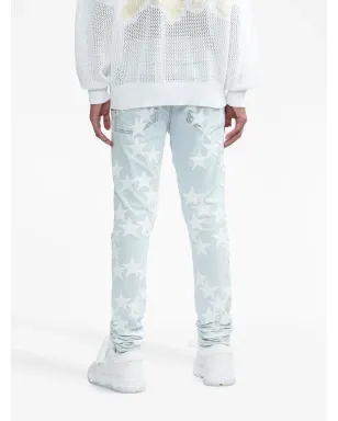 AMIRI x Chemist レザー・スターズ スキニージーンズ - サムネイル4