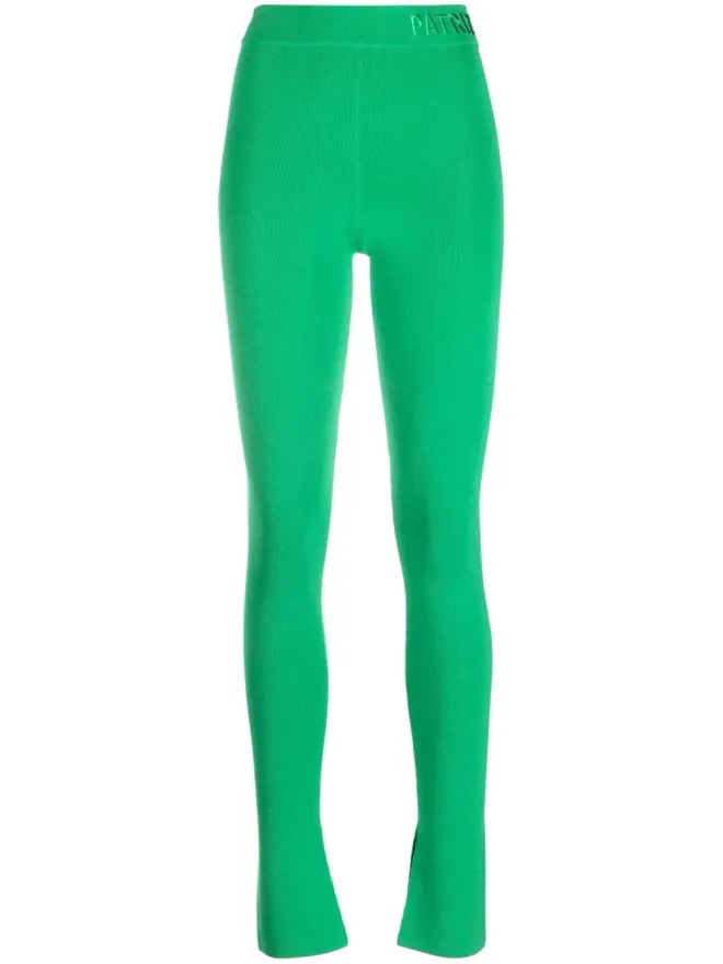 Patrizia Pepe Patrizia Pepe ロゴ入りウエストバンド ミッドライズパンツの商品画像