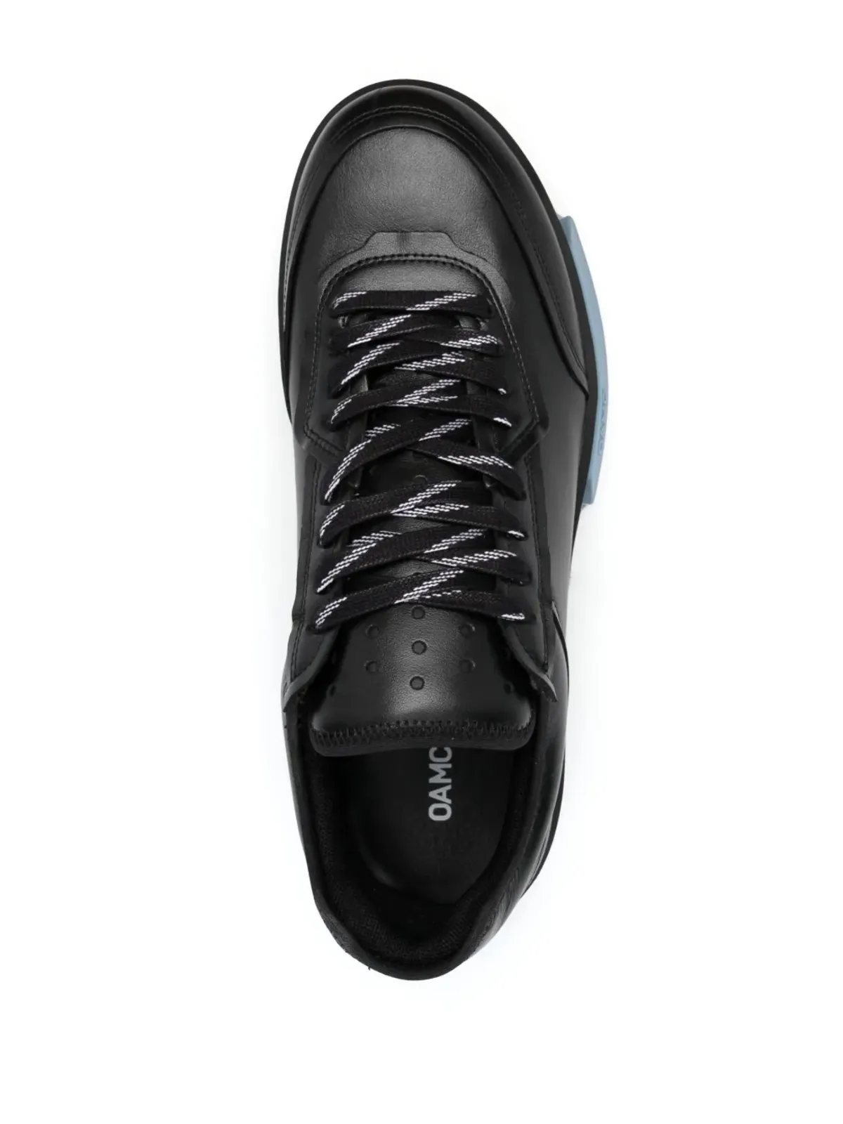 OAMC Cosmos Cupsole ロー・トップ レザースニーカー - ブラック - 画像4