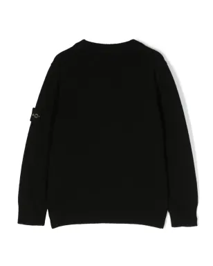 Stone Island Junior コンパスバッジ クルーネック ジャンパー - サムネイル2