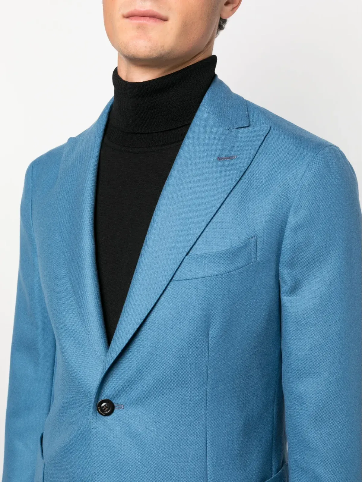Boglioli シングルブレスト ヴァージンウール ブレザー - 画像5