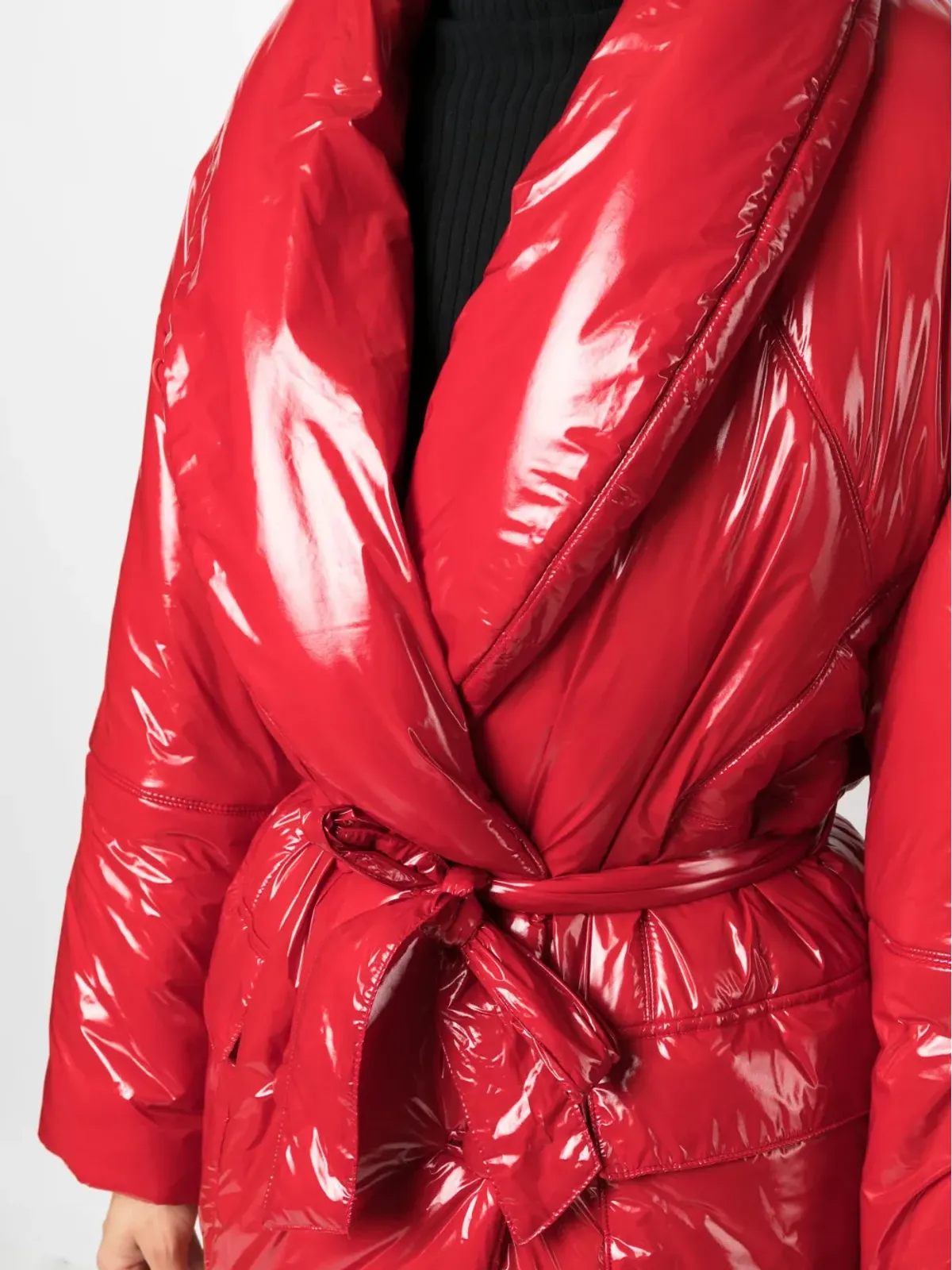 Patrizia Pepe ダブルブレストパディッドコート - 画像5