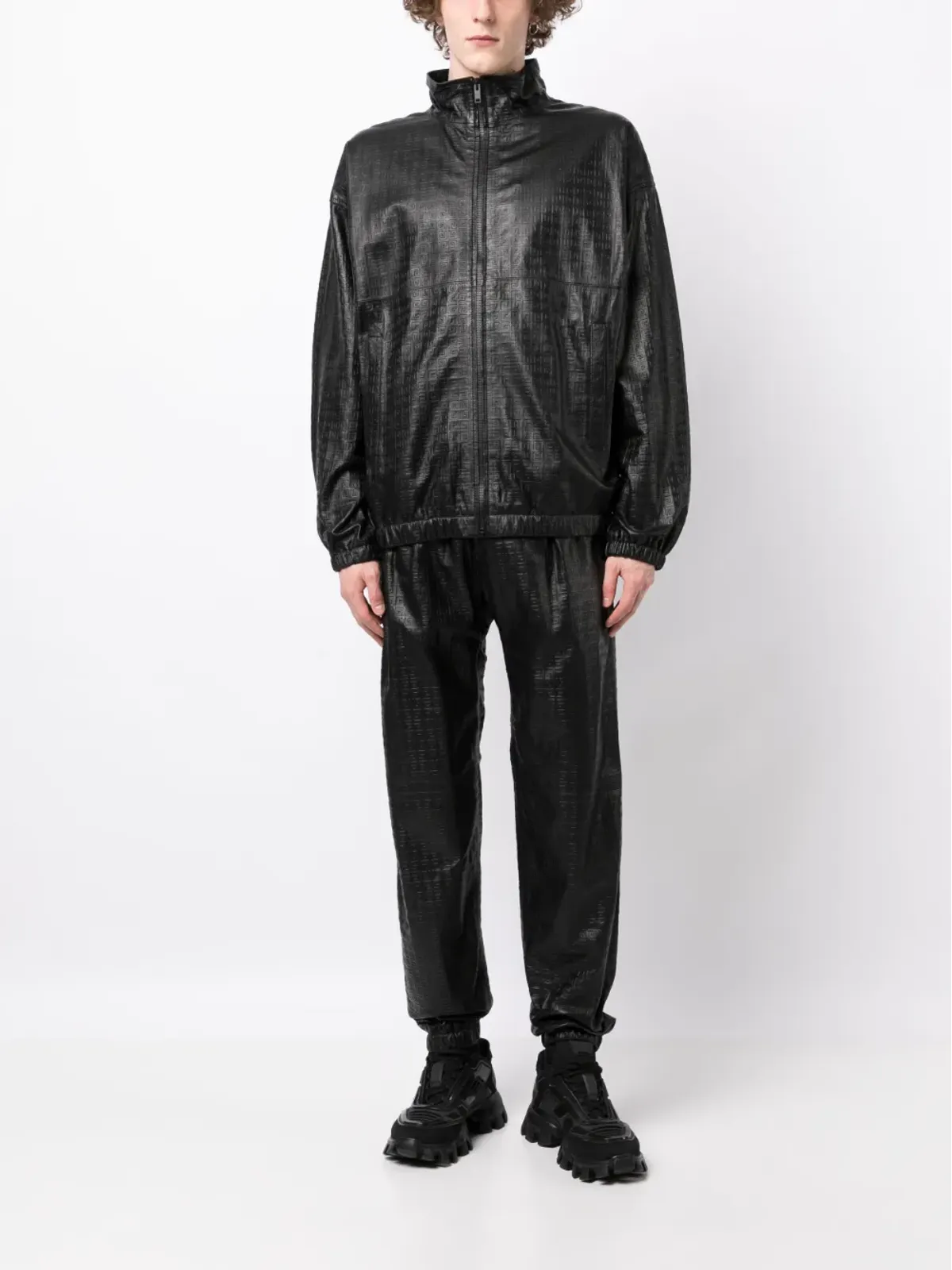 Givenchy エンボス4G レザー ジャケット - 画像2