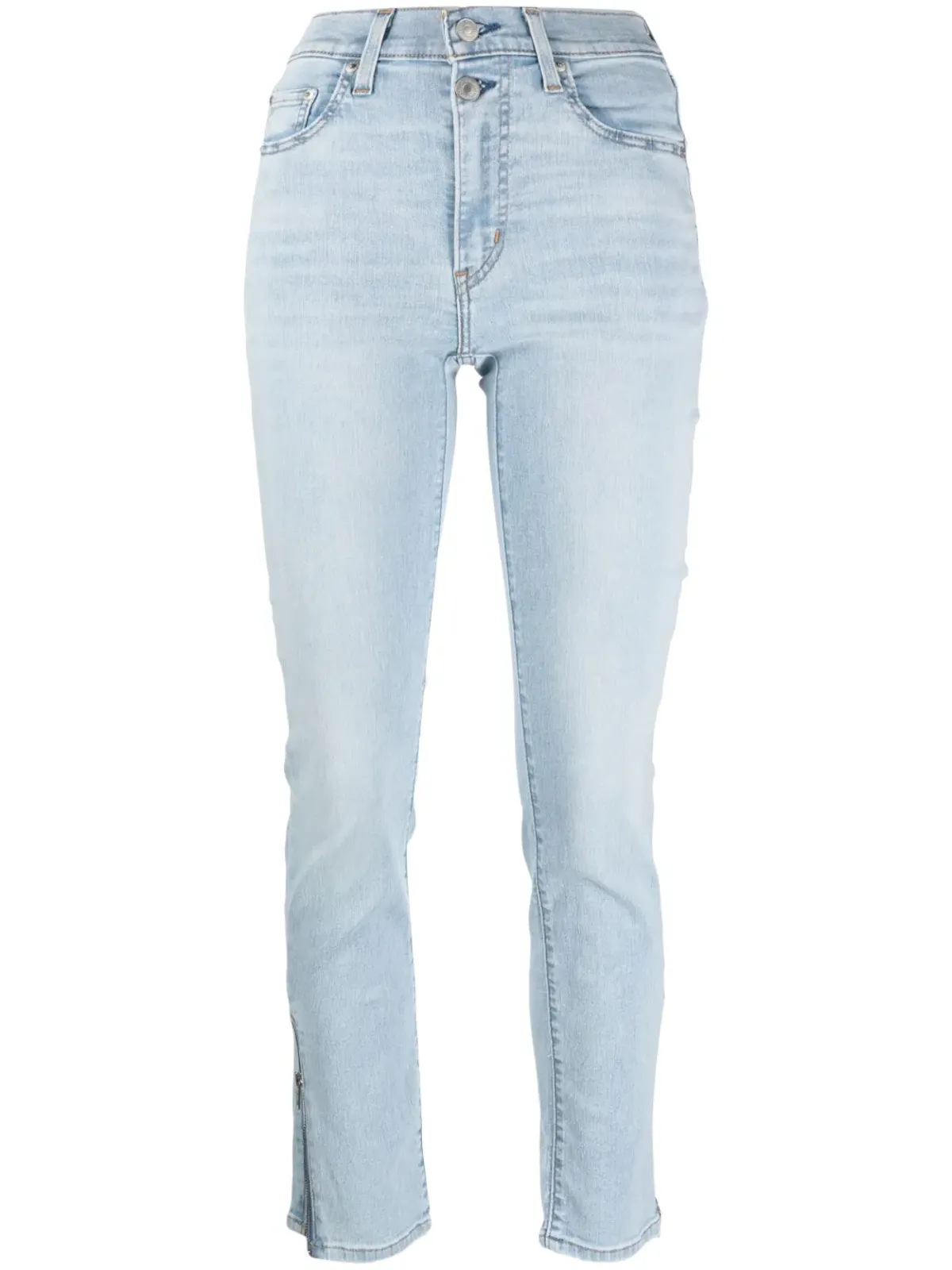 Levi's アンクルジップス スキニージーンズ - 画像1