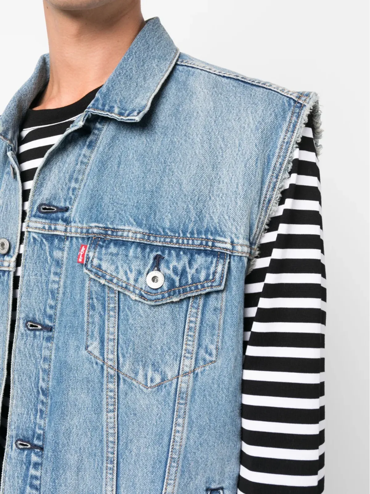 Levi's デニムベスト - 画像5