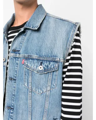 Levi's デニムベスト - サムネイル5