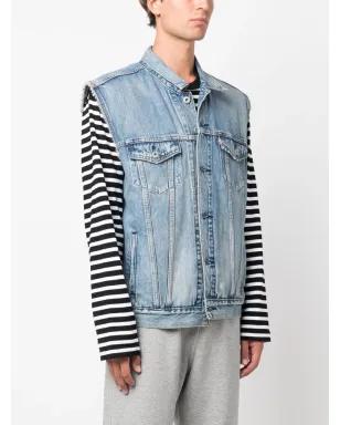 Levi's デニムベスト - サムネイル3