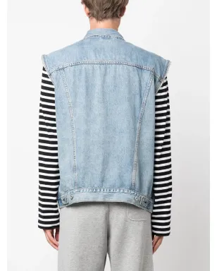Levi's デニムベスト - サムネイル4