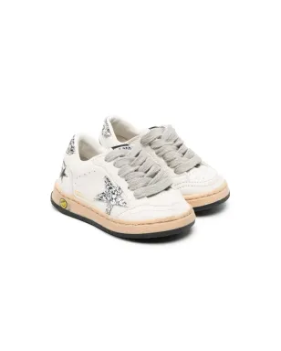 Golden Goose Kids Ball Star レザー スニーカー - サムネイル1