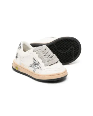 Golden Goose Kids Ball Star レザー スニーカー - サムネイル2