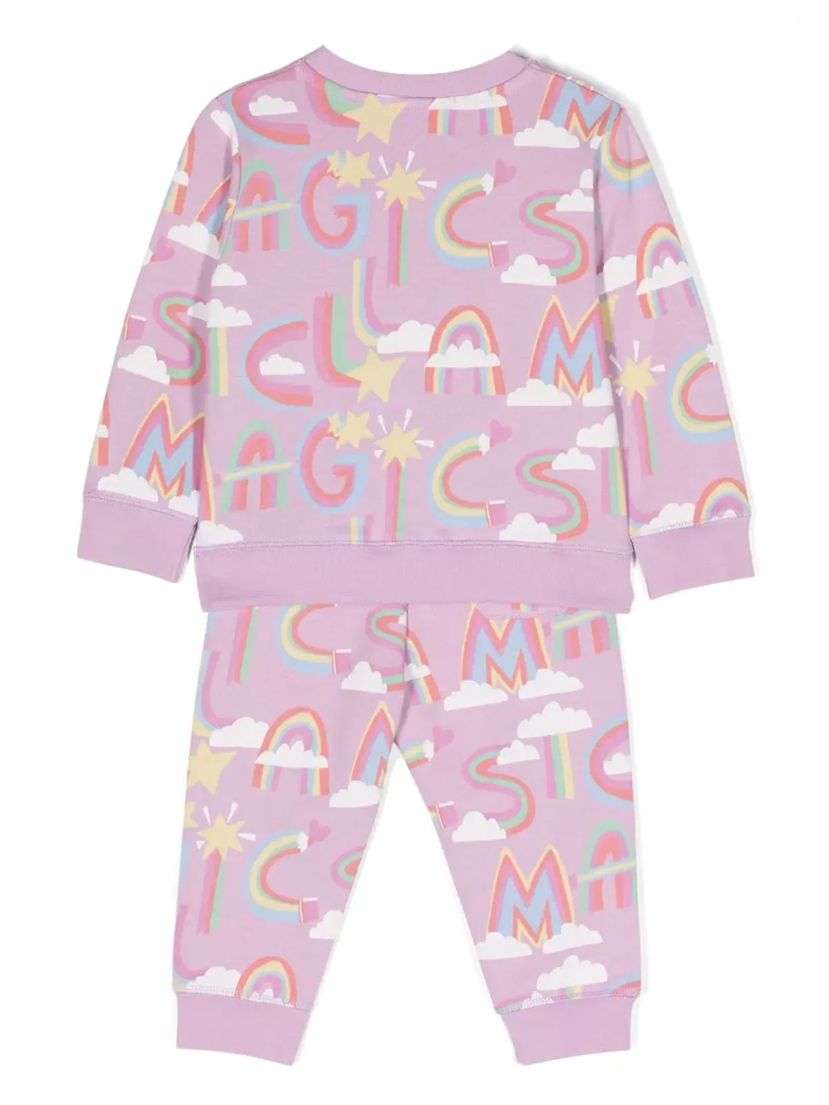 Stella McCartney Kids グラフィックプリント コットン トラックスーツ - 画像2