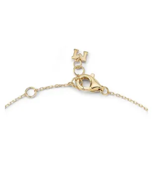 Mateo 14kt イエローゴールド バロックパール＆ダイヤモンド ブレスレット - サムネイル2