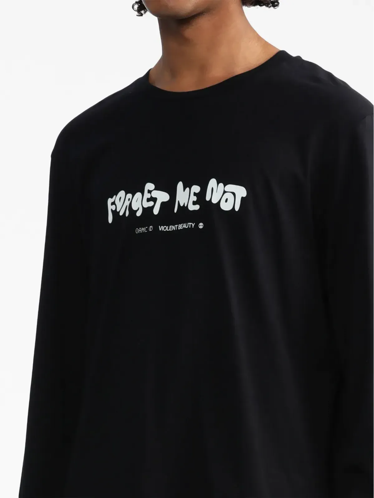 OAMC Hurricane cotton T-shirt - Black - 画像5