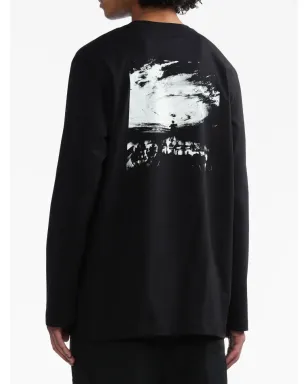 OAMC Hurricane cotton T-shirt - Black - サムネイル4
