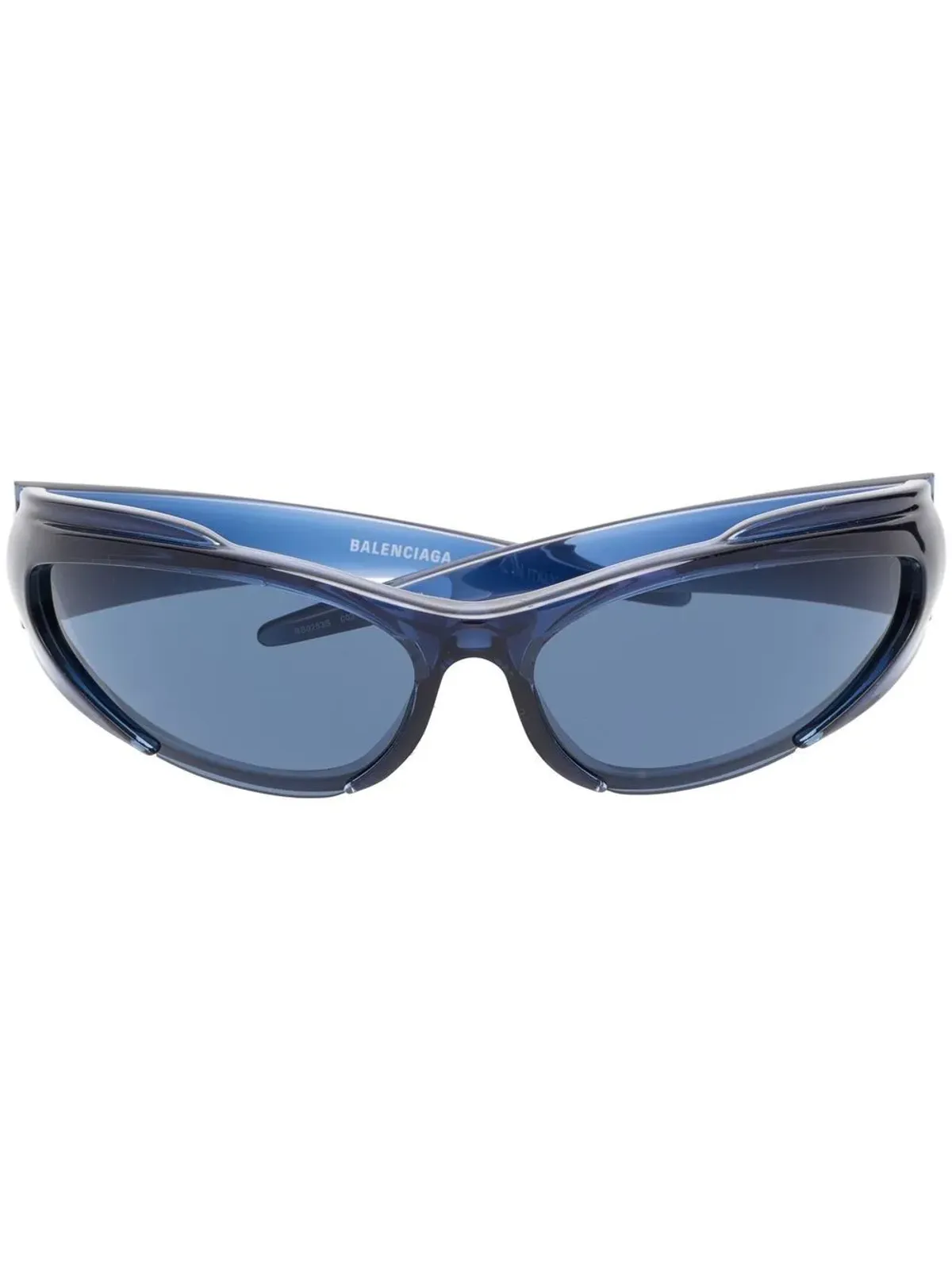 Balenciaga Eyewear リバースXpander レクタンギュラーフレーム サングラス - 画像1