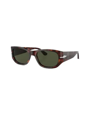 Persol べっ甲柄オーバルフレーム サングラス - グリーン - サムネイル2