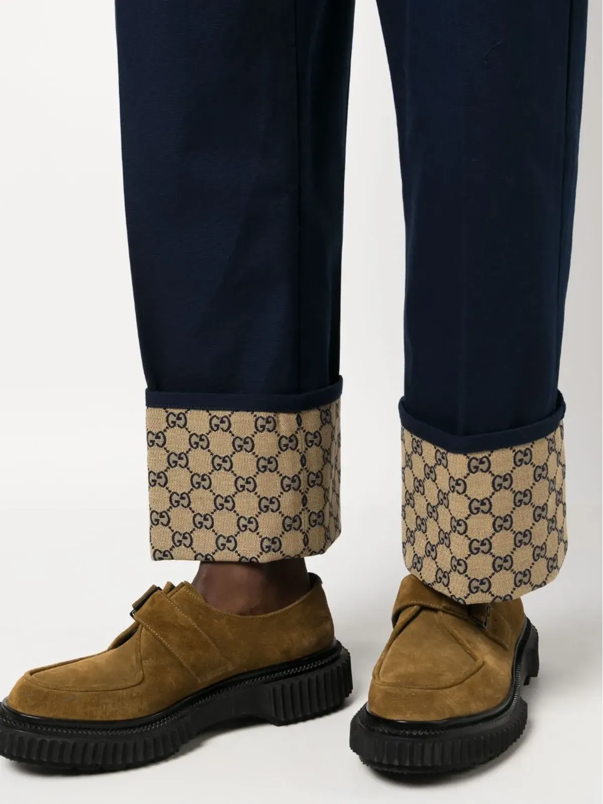 Gucci GG Supreme ストレートレッグパンツ - 画像5