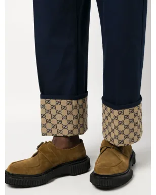 Gucci GG Supreme ストレートレッグパンツ - サムネイル5