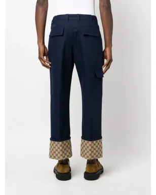 Gucci GG Supreme ストレートレッグパンツ - サムネイル4