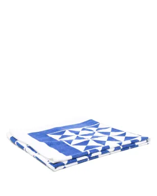 Christian Dior Pre-Owned 2000s geometric print beach towel - Blue - サムネイル1