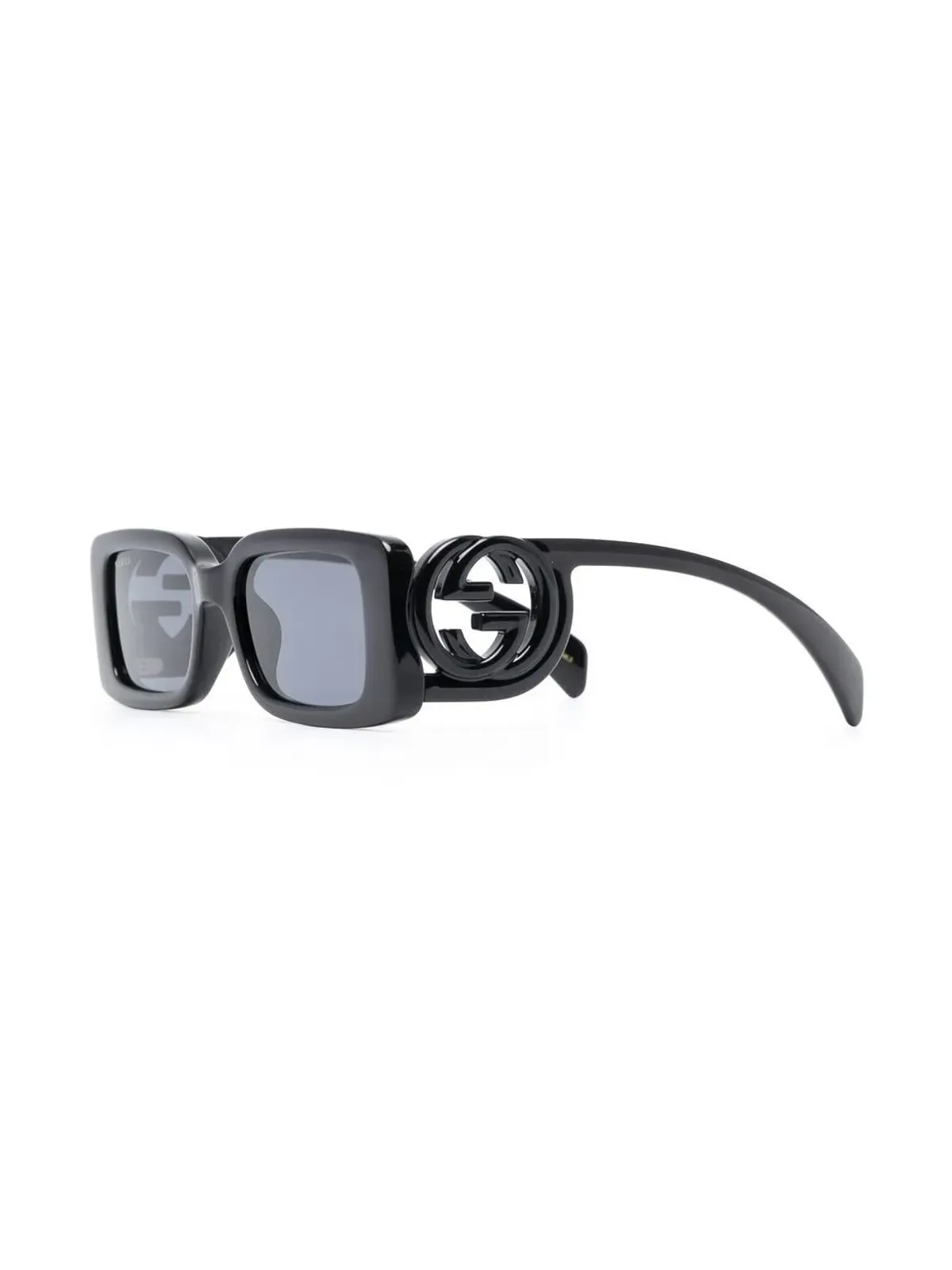 Gucci Eyewear インターロッキングG レクタングルフレーム サングラス - 画像2