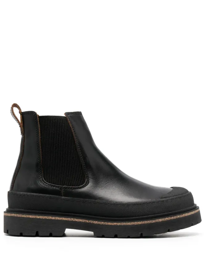 Birkenstock Birkenstock Prescott レザー チェルシーブーツ - ブラックの商品画像