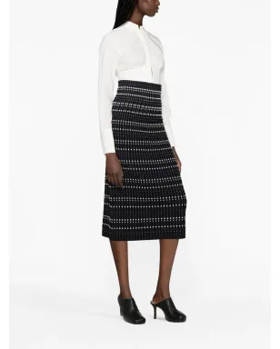 Alexander McQueen フィットミディスカート - サムネイル2