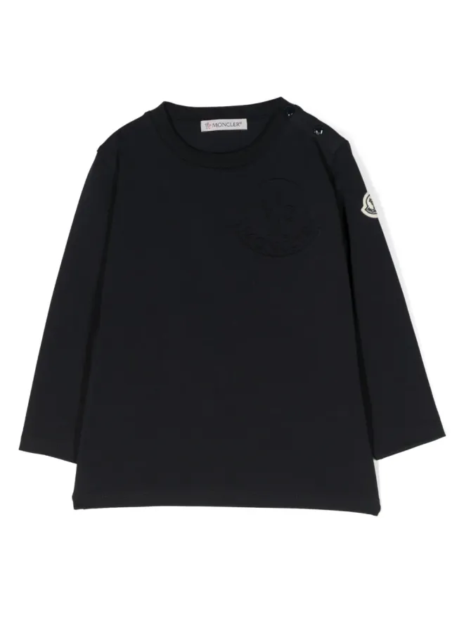 Moncler Enfant Moncler Enfant ロゴエンボス クルーネック スウェットシャツの商品画像