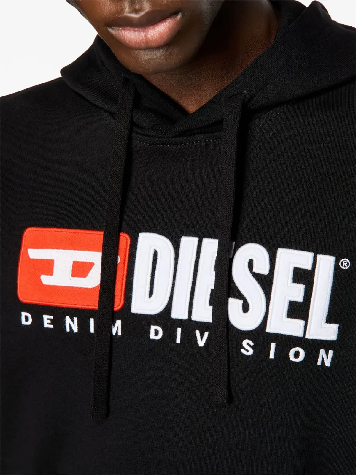 Diesel S-Ginn-Hood-Div ロゴパッチ付きフーディ - 画像5