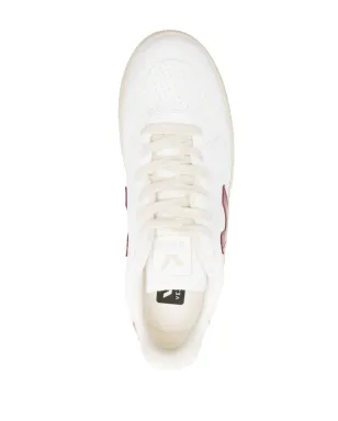 VEJA V10 レースアップ レザー スニーカー - White - サムネイル4