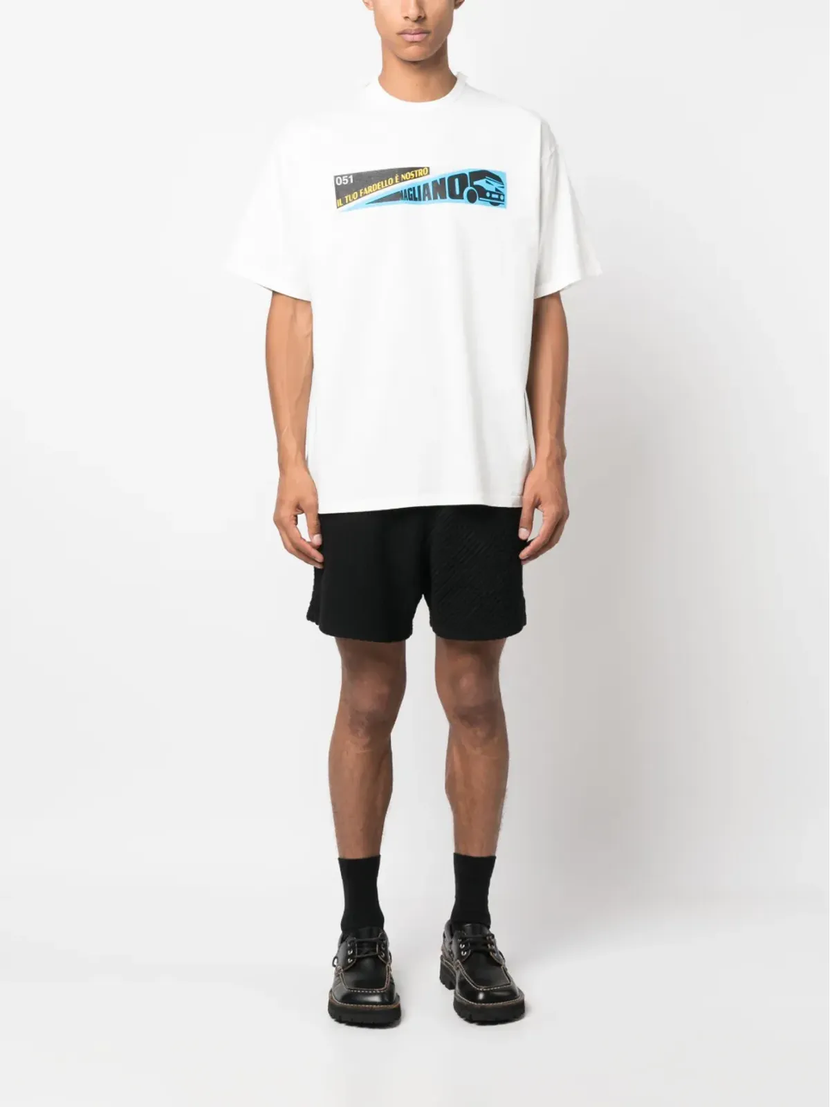 Magliano グラフィックプリント コットン Tシャツ - 画像2