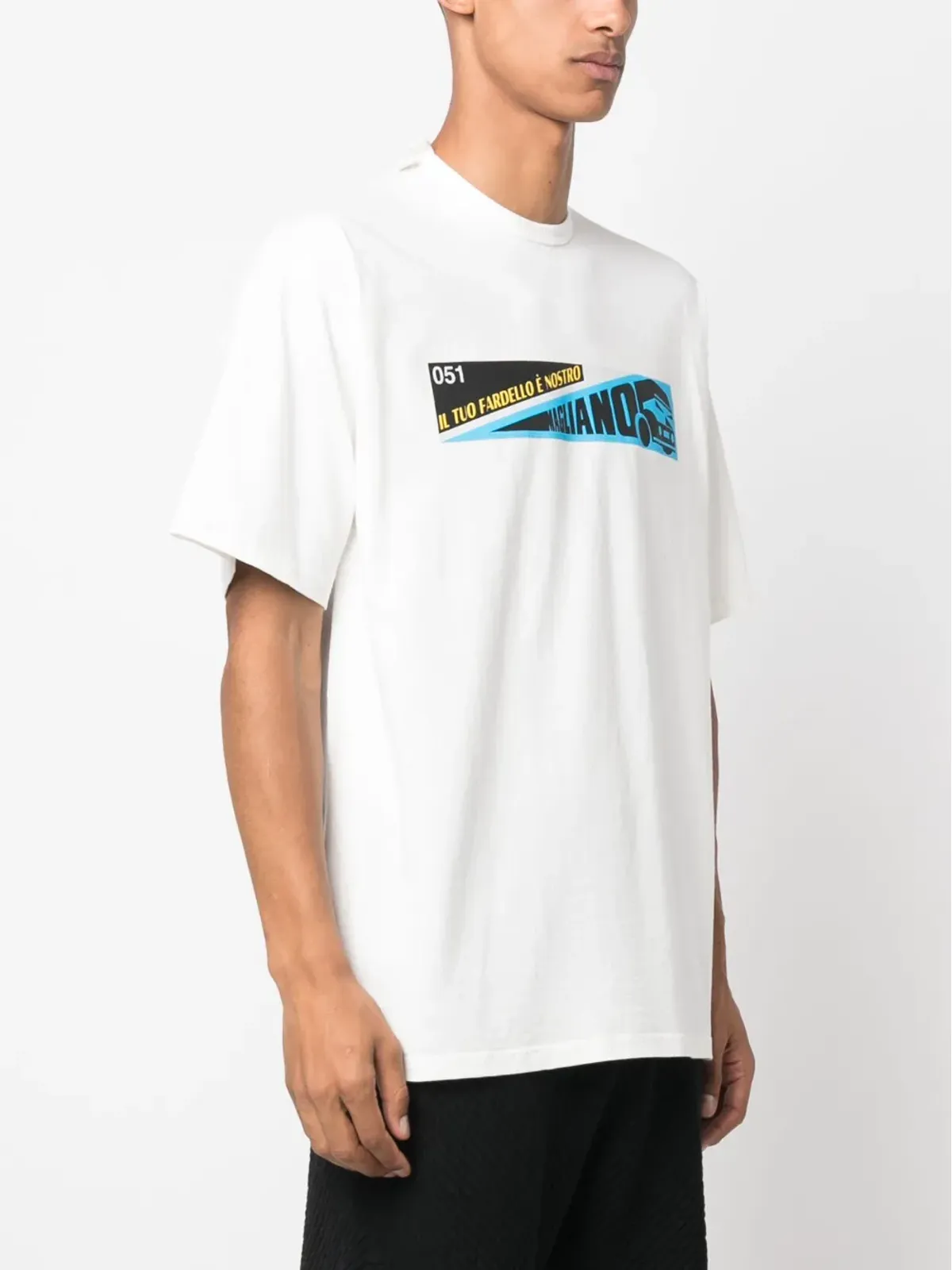 Magliano グラフィックプリント コットン Tシャツ - 画像3
