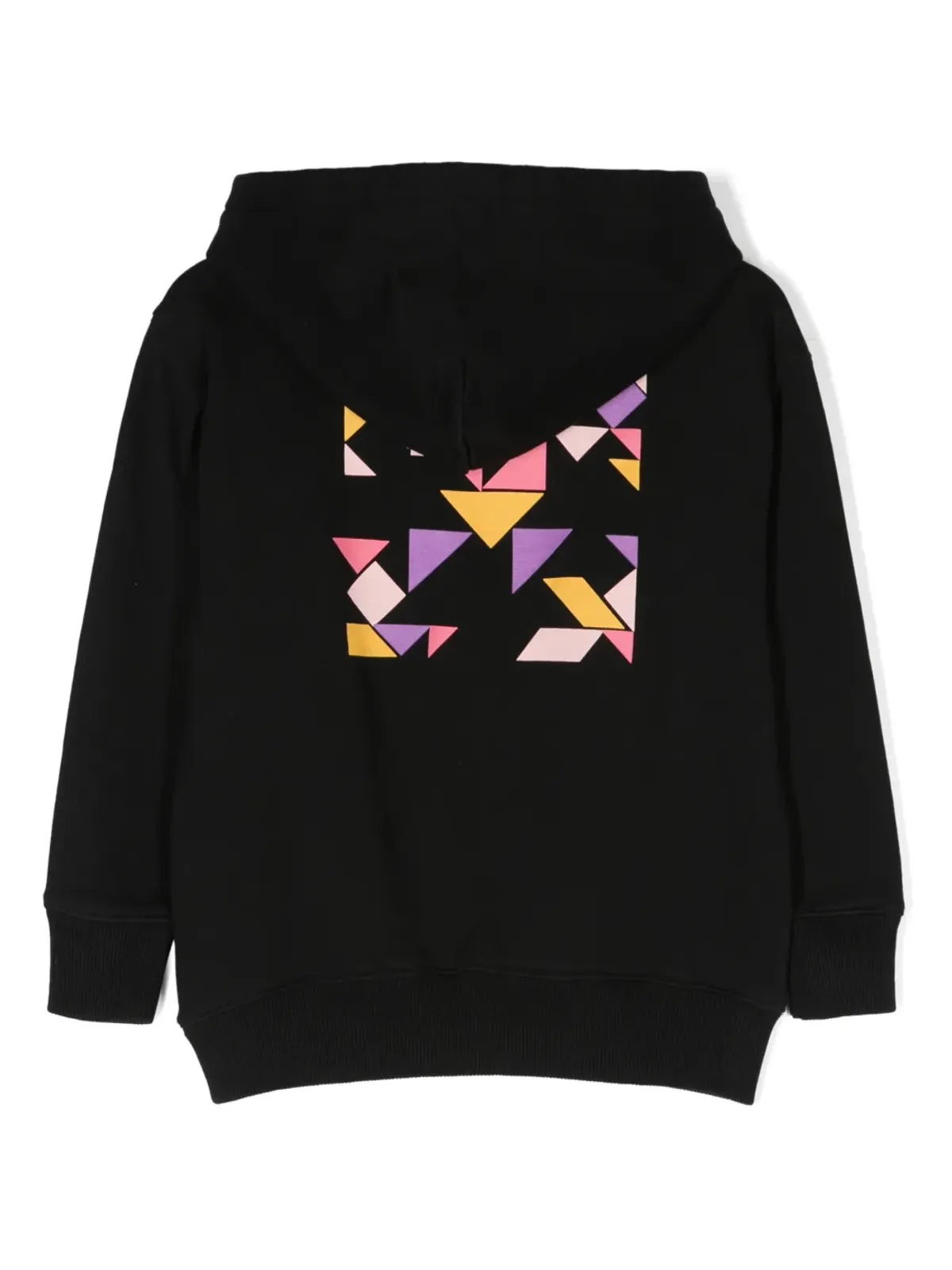 Off-White Kids ロゴプリント コットン パーカー - 画像2