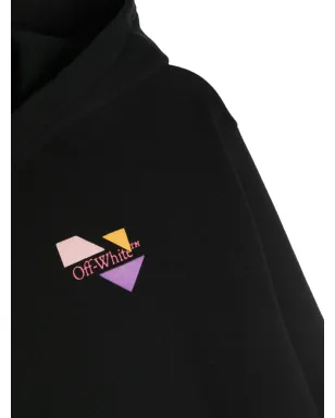 Off-White Kids ロゴプリント コットン パーカー - サムネイル3