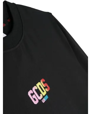 Gcds Kids ロゴプリント クルーネック スウェットシャツ ブラック - サムネイル3