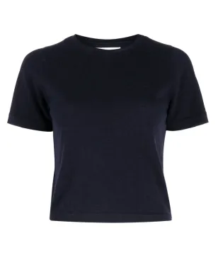 extreme cashmere ティナ クロップド Tシャツ - サムネイル1