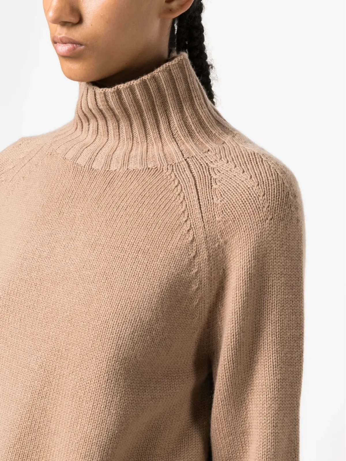 S Max Mara ファインニットハイネックスウェット - 画像5
